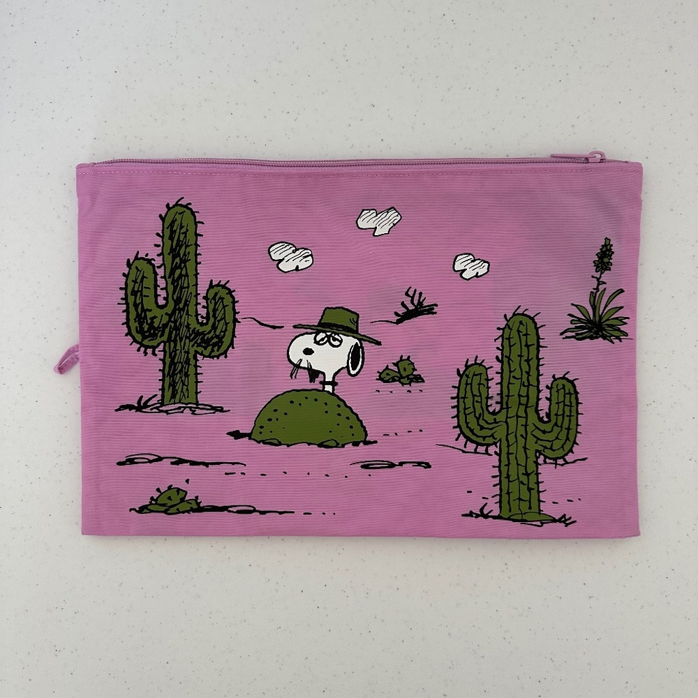 Baggu LARGE Go Pouch - Peanuts
